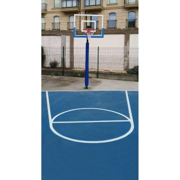 JUEGO PROTECCIÓN POSTES BASKET/ MINIBASKET MONOTUBO 80X80 MM