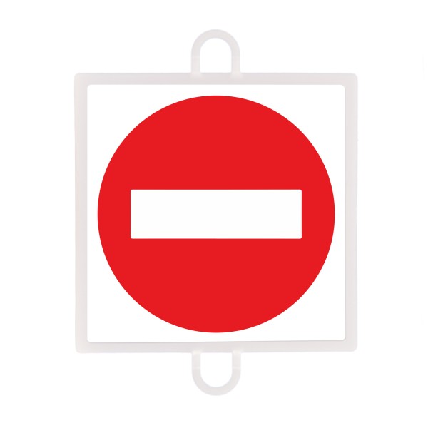 PANEL DE SEÑALIZACIÓN TRÁFICO DE PROHIBICIÓN Nº 1 (DIRECCIÓN CONTRARIA)