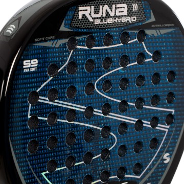 PALA PÁDEL SOFTEE RUNA BLUE HYBRID