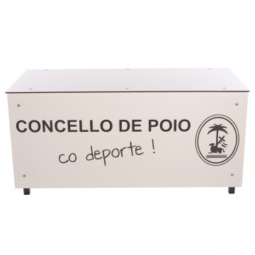 MESA ANOTADORES BASIC FENÓLICO 8MM BLANCO