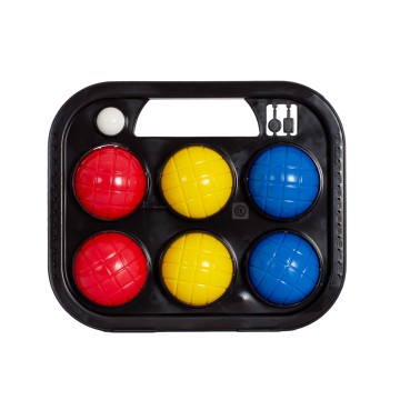 JUEGO 6 BOLAS PETANCA PVC