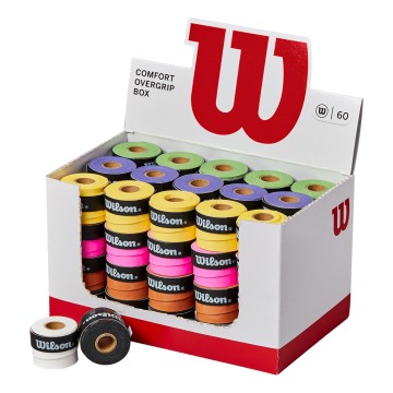 CAJA 60 OVERGRIPS WILSON COLORES