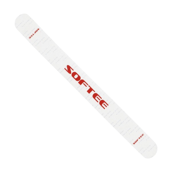 PROTECTOR SOFTEE PÁDEL TRANSPARENTE ROJO 1T