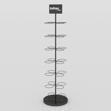 RACK EXPOSITOR BALONES ESTILO ÁRBOL ROTATIVO