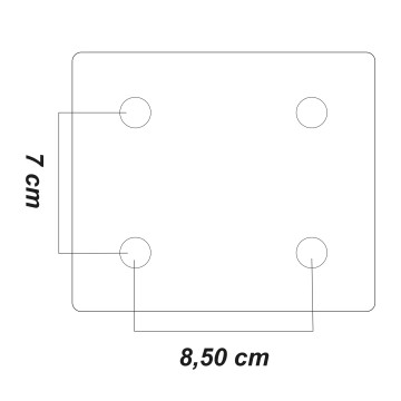 ARO BASCULANTE DELUXE 20MM 2 MUELLES