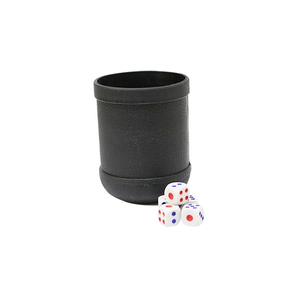 CUBILETE CON DADOS SOFTEE