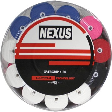 TARRO 30 OVERGRIPS PERFORADOS NEXUS MIX