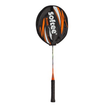 RAQUETA BADMINTON SOFTEE B2000 NARANJA