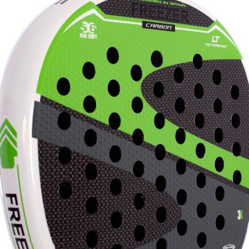 PALA PÁDEL SOFTEE FREEZER CARBON GREEN