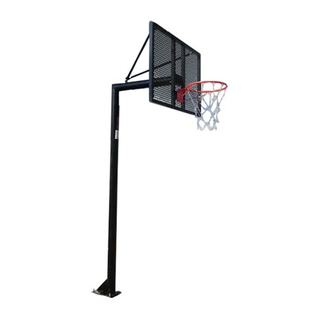 JUEGO DE 2 CANASTAS ANTIVANDALICAS MINIBASKET NEW TUBO 114 MM LACADA -INCLUYE AROS, REDES Y TABLEROS-