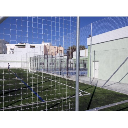 POSTE METÁLICO GALVANIZADO 7M PARA RED PROTECCIÓN SIN BOTES