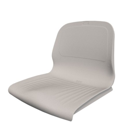 ASIENTO PVC CON RESPALDO SPARK CR M4 BLANCO