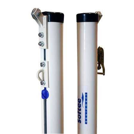 JUEGO POSTES TENIS TRASLADABLES ALUMINIO Ø 90MM JUEGO POSTES TENIS TRASLADABLES ALUMINIO Ø 90MM