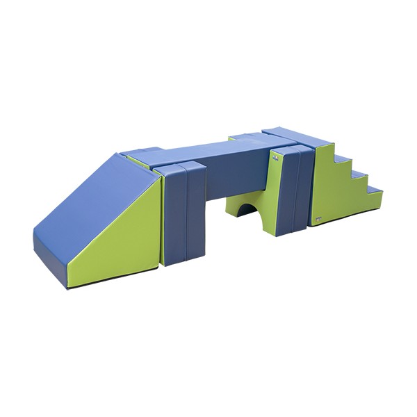 SET FIGURAS Nº4 (ESCALERA, 2 ASIENTOS, RECTÁNGULO Y RAMPA)