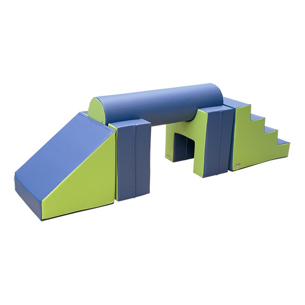 SET FIGURAS Nº5 (ESCALERA, 2 ASIENTOS, CILINDRO Y RAMPA)