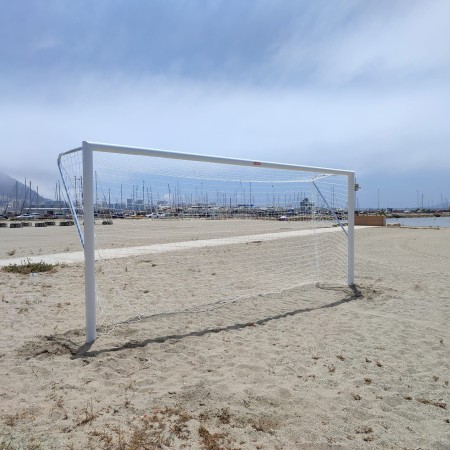 JUEGO PORTERÍAS FÚTBOL-PLAYA ALUMINIO 120X100MM JUEGO PORTERÍAS FÚTBOL-PLAYA ALUMINIO 120X100MM
