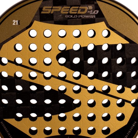 PALA PÁDEL SOFTEE SPEED GOLD POWER 4.0 NANO MESH PALA PÁDEL SOFTEE SPEED GOLD POWER 4.0 NANO MESH