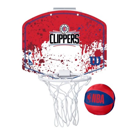 SET MINICANASTA WILSON NBA TEAM MINI HOOP CLIPPERS SET MINICANASTA WILSON NBA TEAM MINI HOOP CLIPPERS