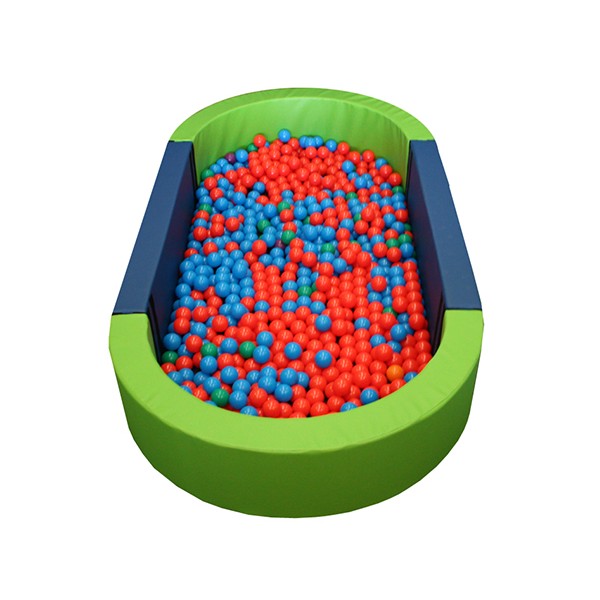 PISCINA OVALADA LLENADO PELOTAS, 300X150X40CM ALTO X 15CM ANCHO