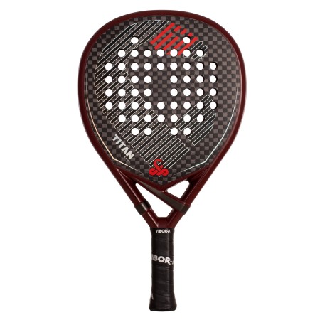 PACK PALA PÁDEL VIBOR-A TITAN 12K RED