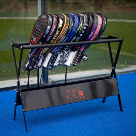 SOPORTE PARA PALAS DE PÁDEL/TENIS/BÁDMINTON SOPORTE PARA PALAS DE PÁDEL/TENIS/BÁDMINTON