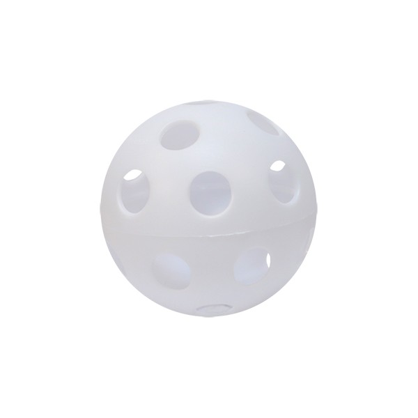 PELOTA HOCKEY/FLOORBALL CON AGUJEROS 70 MM
