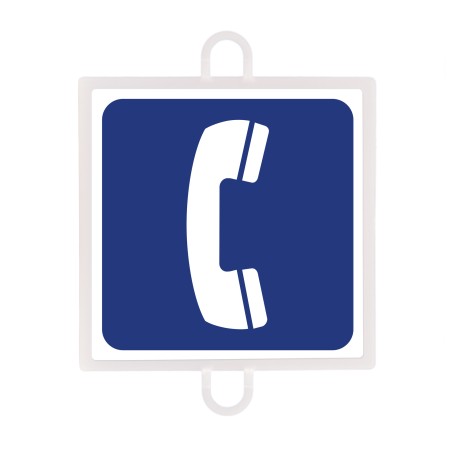 PANEL DE SEÑALIZACIÓN TRÁFICO DE INDICACIÓN Nº 2 (TELÉFONO)