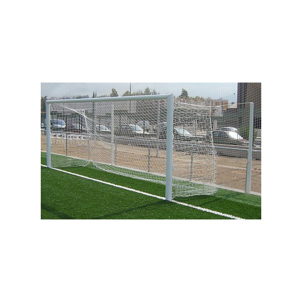 JUEGO DE 2 REDES FÚTBOL 11 4 MM LINEA PREMIUM TIPO CAJÓN