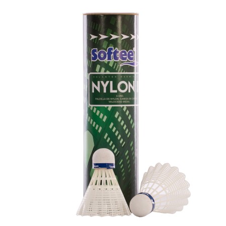 VOLANTES BADMINTON SOFTEE NYLON II 6UDS VOLANTES BADMINTON SOFTEE NYLON II 6UDS