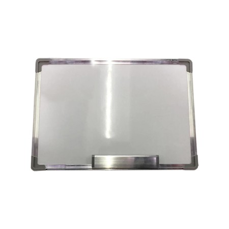 PIZARRA MAGNÉTICA NEUTRA CERCO DE ALUMINIO 45X60CM