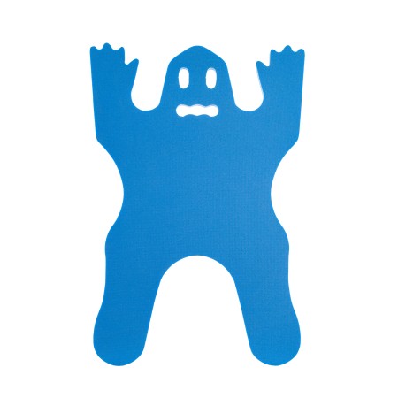 TAPIZ CON FORMA DE FANTASMA 4CM