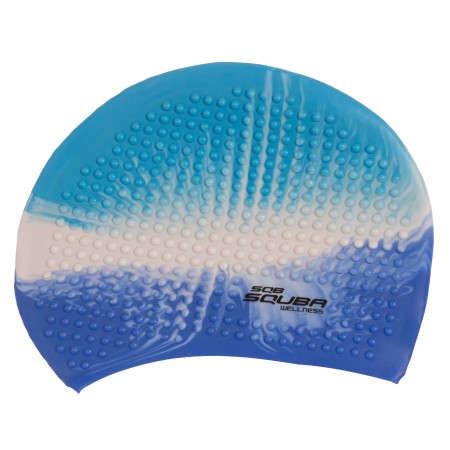 GORRO NATACIÓN SILICONA SQUBA BUBBLE MULTICOLOR