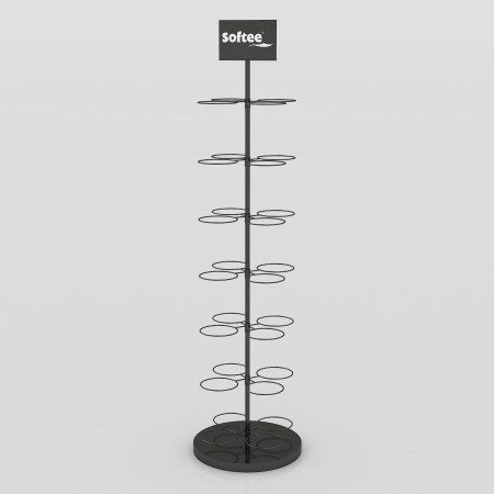 RACK EXPOSITOR BALONES ESTILO ÁRBOL ROTATIVO