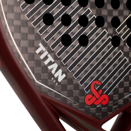 PACK PALA PÁDEL VIBOR-A TITAN 12K RED