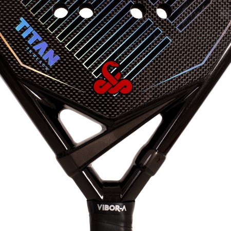 PALA PÁDEL VIBOR-A TITAN 3K BLACK