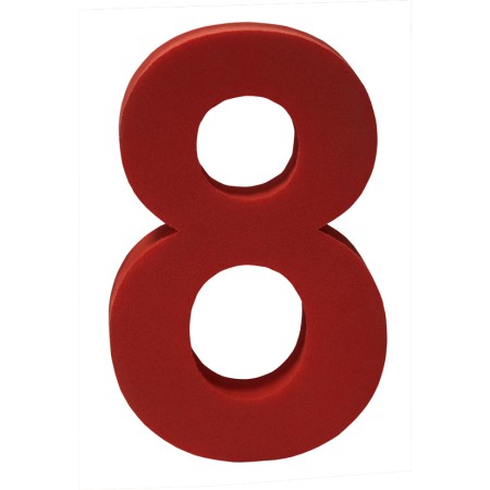 LOTE 5 MINITAPICES NUMEROS COLORES VARIADOS