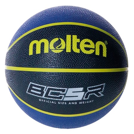 BALÓN MOLTEN BALONCESTO BCR2 TALLA 5 AZUL/NEGRO