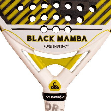 PALA PÁDEL VIBOR-A BLACK MAMBA EVO PRO WHITE
