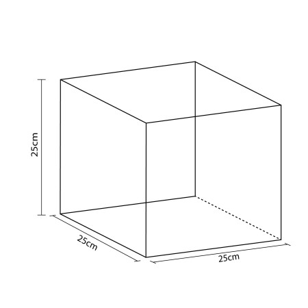 FIGURA CUADRADO 25CM