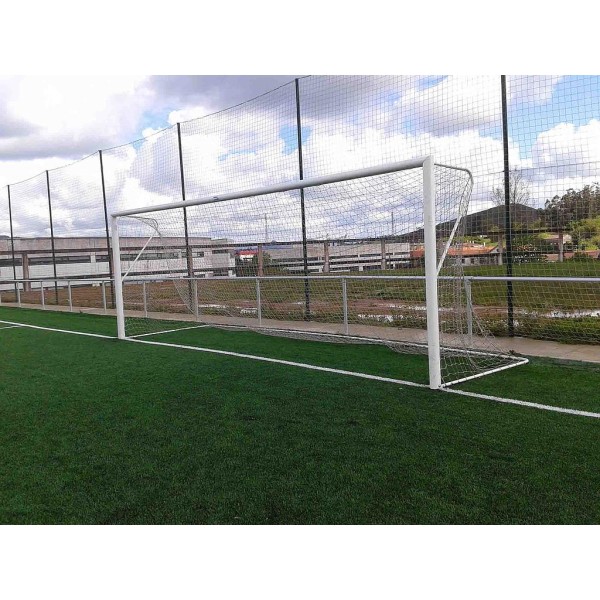 JUEGO DE 2 BASES PORTERÍAS FÚTBOL 7 PARA RECOGIDA DE RED