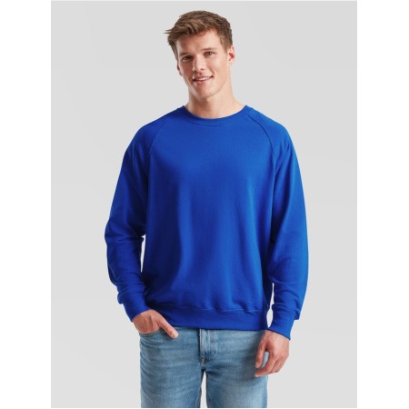 SUDADERA FRUIT OF THE LOOM LIGHTWEIGHT RAGLAN SWEAT