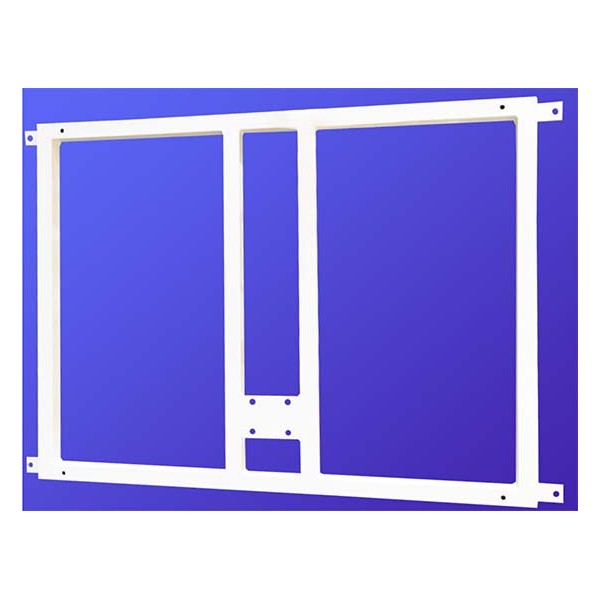 SOPORTE METALICO PARA SUJECCION TABLERO Y ARO MINIBASKET A LA PARED