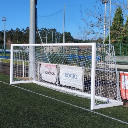 JUEGO PORTERÍAS ALUMINIO FÚTBOL 7 120X100 MM TRASLADABLES JUEGO PORTERÍAS ALUMINIO FÚTBOL 7 120X100 MM TRASLADABLES