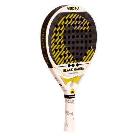 PALA DE PÁDEL VIBOR-A BLACK MAMBA EVO PRO WHITE