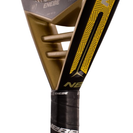 PALA DE PÁDEL ENEBE MUSTANG PRO CARBON GOLD 15K