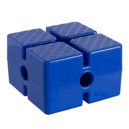 LADRILLO CUADRADO CON SOPORTE PARA PICA Y ARO