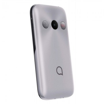 Teléfono Móvil Alcatel 2019G para Personas Mayores/ Plata Metal