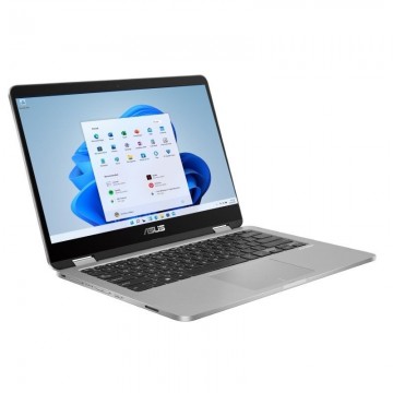 Portátil Convertible Asus VivoBook Flip 14 TP401MA-EC444WS Intel Celeron N4020/ 4GB/ 128GB eMMC/ 14' Táctil/ Win11