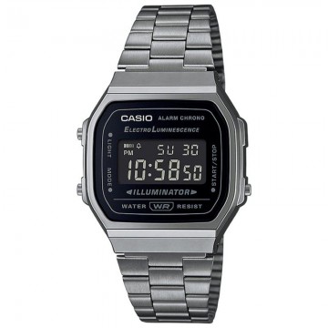 Reloj Digital Casio Vintage Iconic A168WEGG-1BEF/ 38mm/ Plata