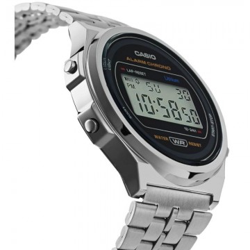 Reloj Digital Casio Vintage Round A171WE-1AEF/ 39mm/ Plata